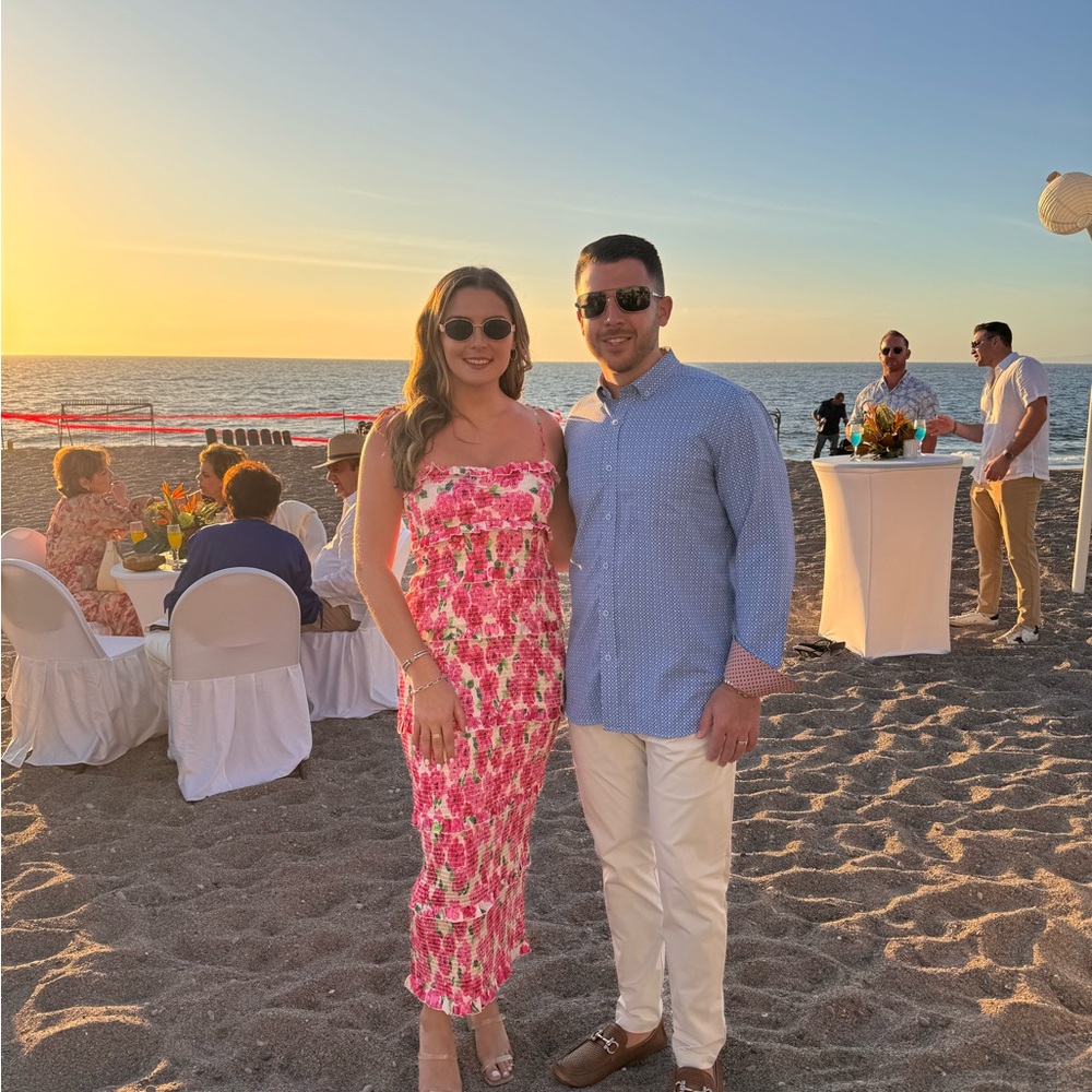 Show Me Your Mumu Stella Smocked Dress ~ Pink Floral Soiree